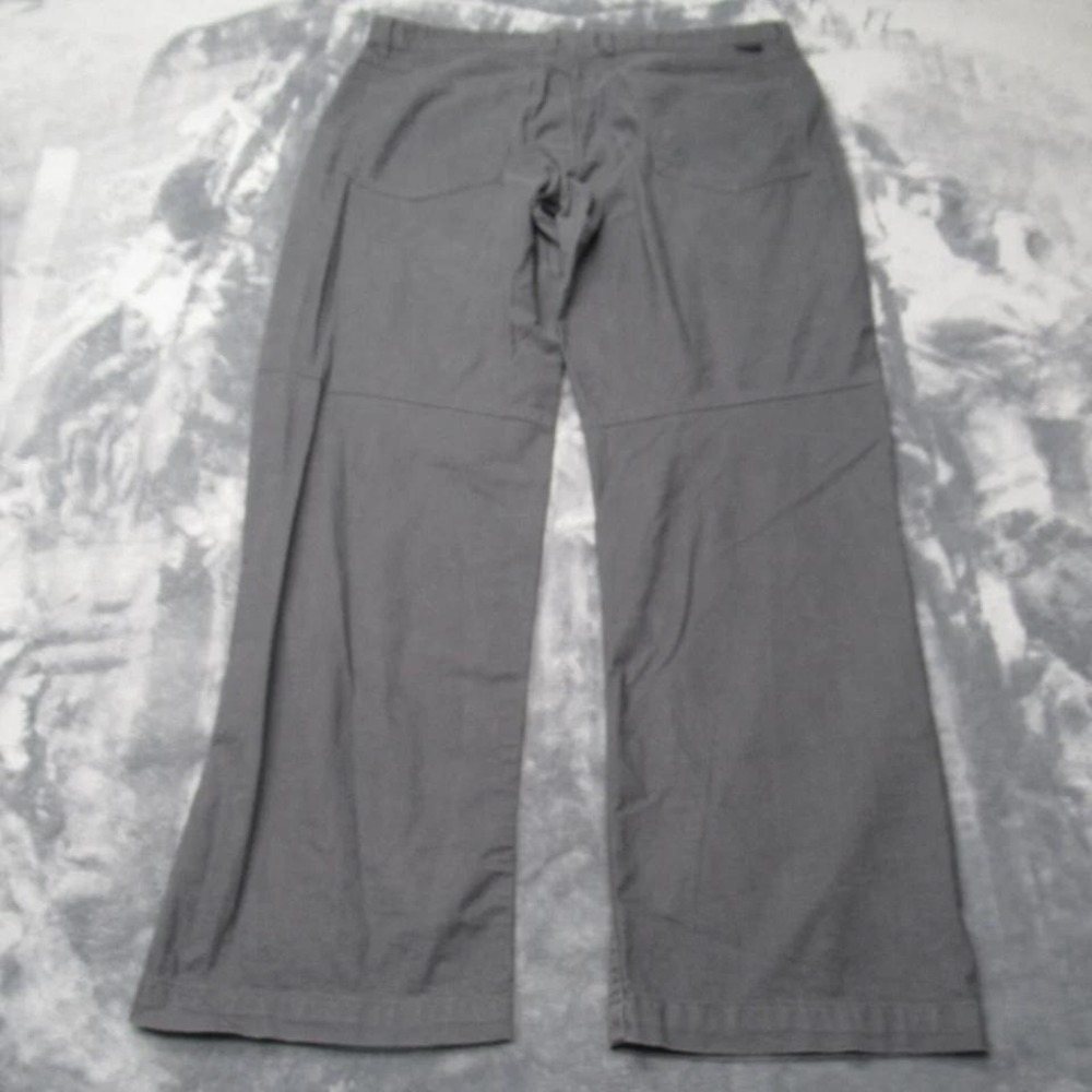 The North Face Pants Men 34x29 Short Gray Baggy Wide Leg Boot iking Gorpcore - Picture 5 of 15